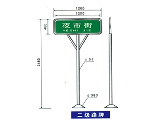 郑州郑州地名标识牌